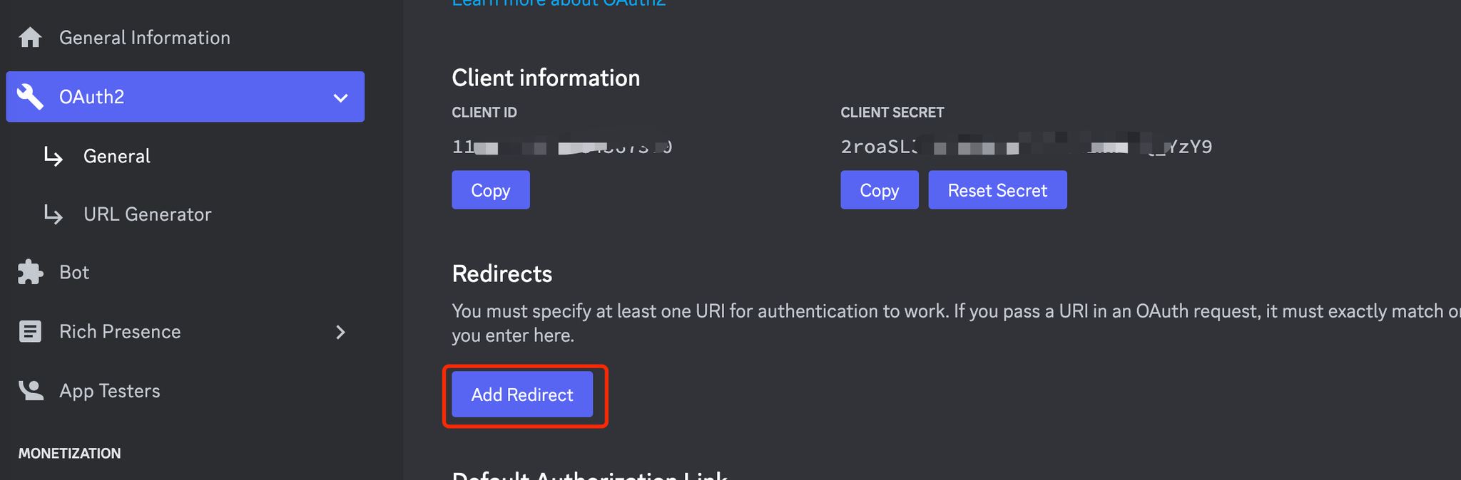 redirect