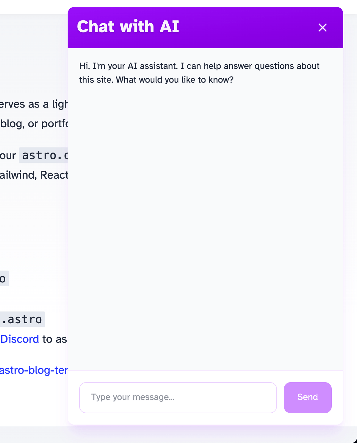Chat UI